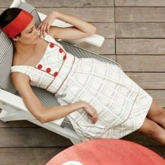 Floreat | Anthropologie Flower Button Sundress 6 - Picture 4 of 8